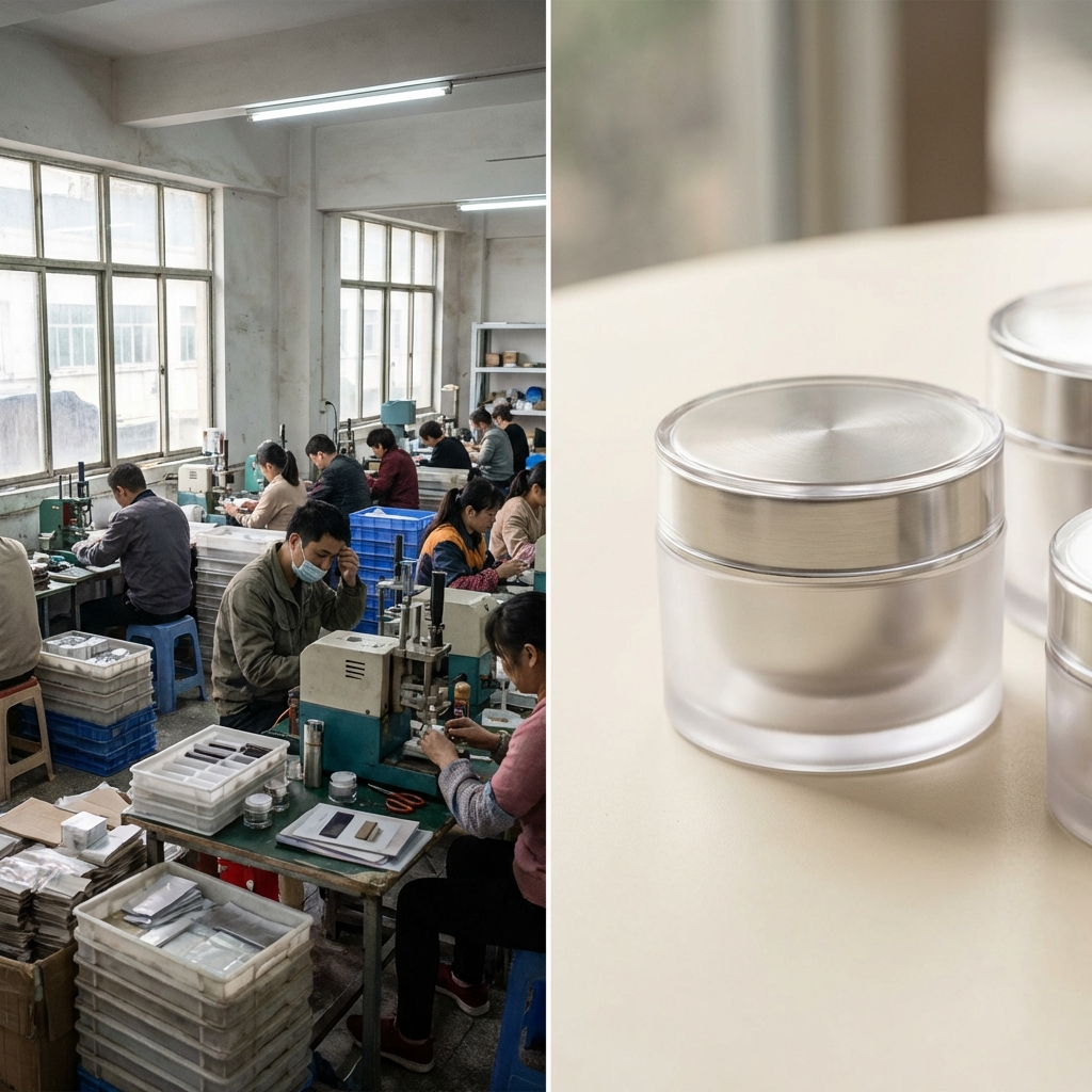 Acrylic Double-Wall Jars